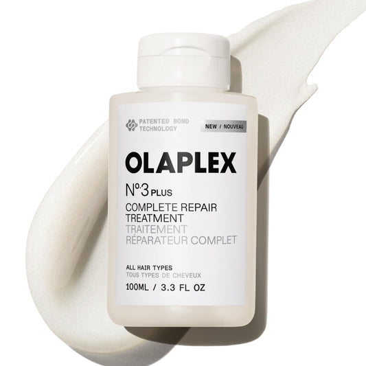 Olaplex N°.3PLUS Complete Repair Treatment: 3-minute Pre-shampoo Treatment to Immediately Repair Hair Damage for Softer, Stronger Hair | For Coily, Curly, Straight, and Wavy