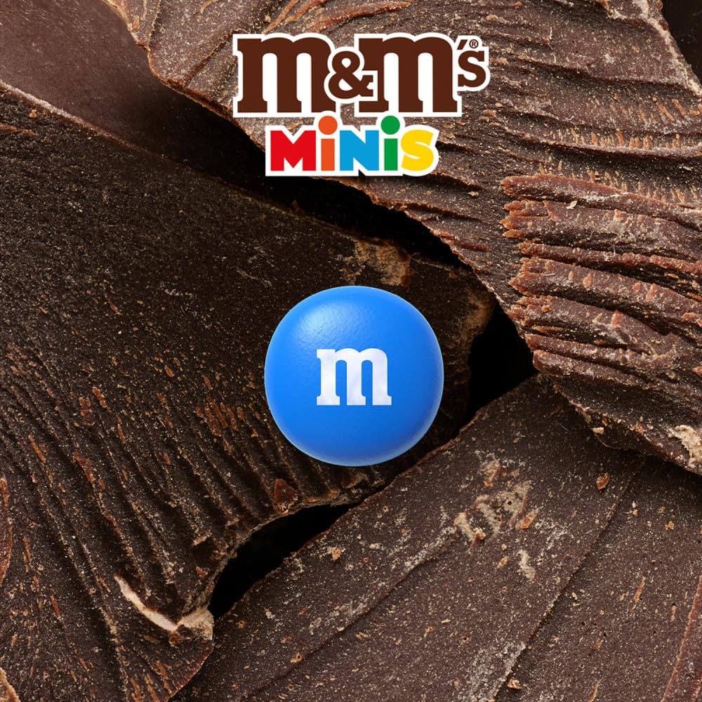 M&M'S MINIS Milk Chocolate Candy,Bulk Candy,3 lbs Bag,(Pack of 2)
